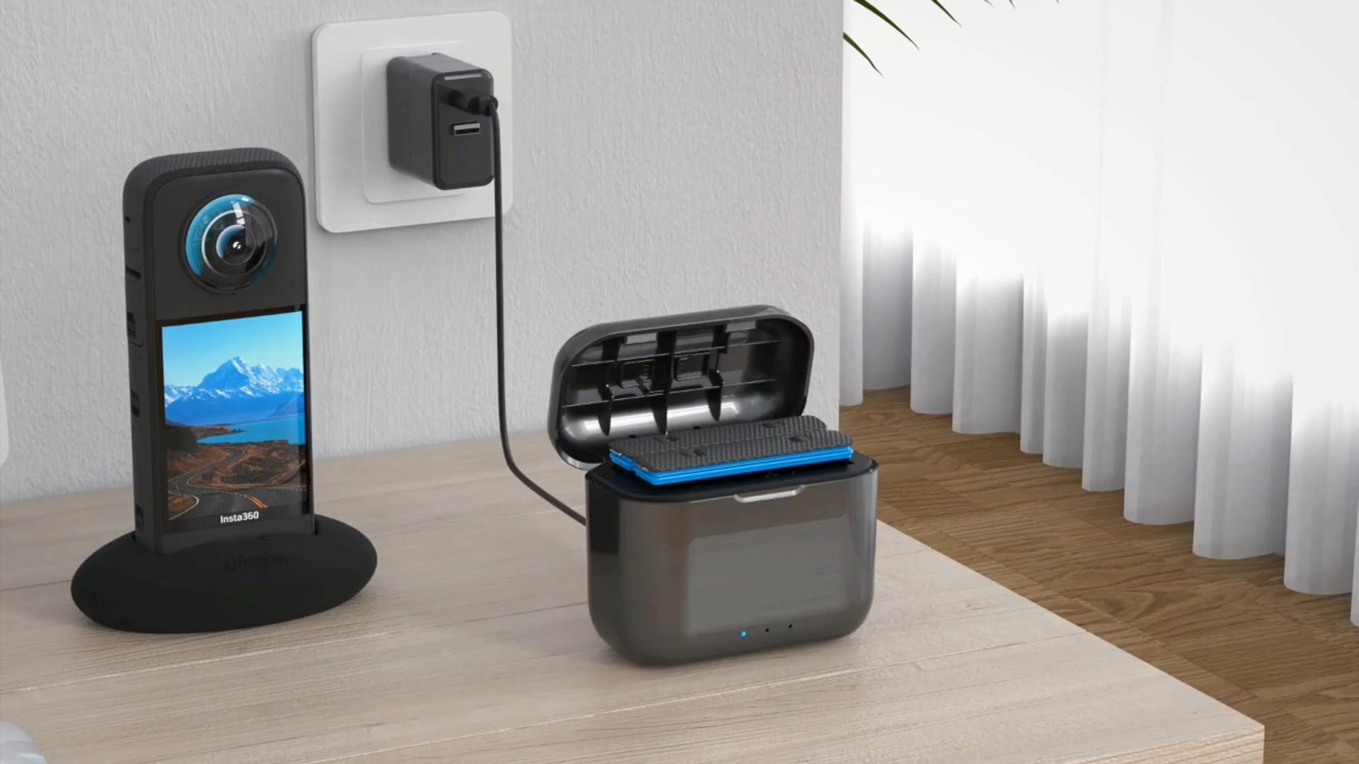 Amazon.com : NBZZ 2 Packs 360 X3 Batteries with Charger Hub for